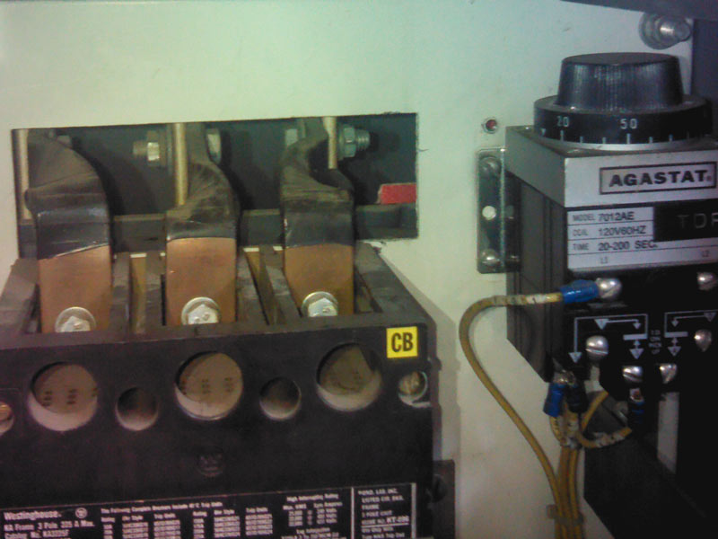 Infrared inspection of electrical equipment